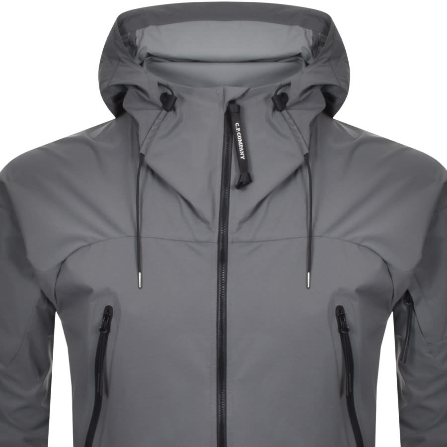 Alternative Image for ProductCP Company Goggle Hood Overshirt Jacket Grey2